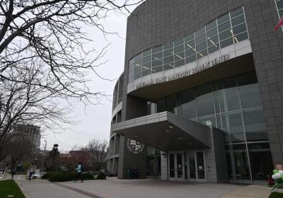 Exterior of the Cleveland State University Student Center
