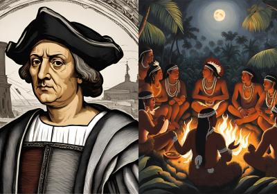 Christopher Columbus, Taino Tribe