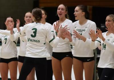 CSU women's volleyball team