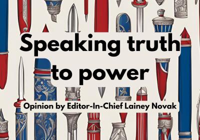 Speaking truth to power graphic