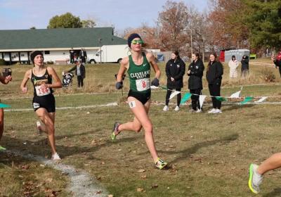 CSU cross country team running Nov. 15, 2024.