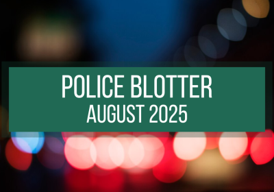 Police Blotter for August 2025