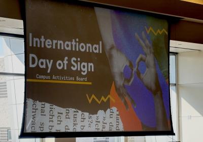 International Sign Language Day banner