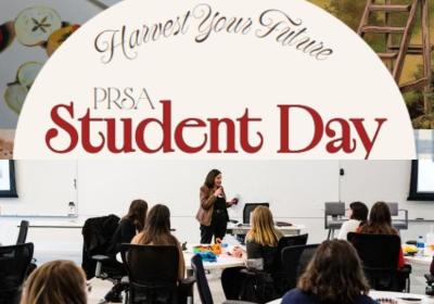Previous Student Day Photo / This Year's Student Day Poster Design