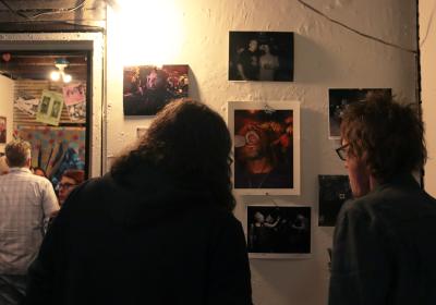 Visitors to the gallery can take a peek into a chapter of the history of Cleveland’s music scene.