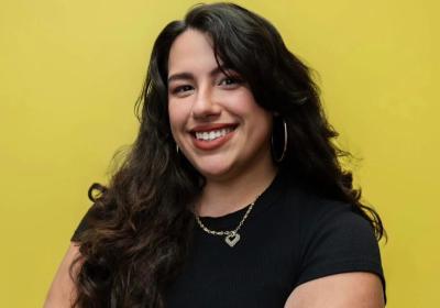 Selina Pagan, executive director of the Young Latino Network, poses for a headshot in May 2025. 
