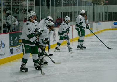 Pictured from left to right; Philip Bartelme (9), Luke Schill (8), Elias Aboumerhi (11), and Lanell Sotiropoulos (21). 