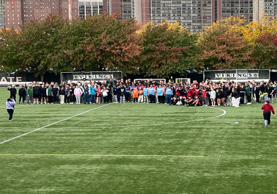 250 athletes from 13 local schools took part in a variety of competitions at the annual fall event hosted by Cleveland State University.
