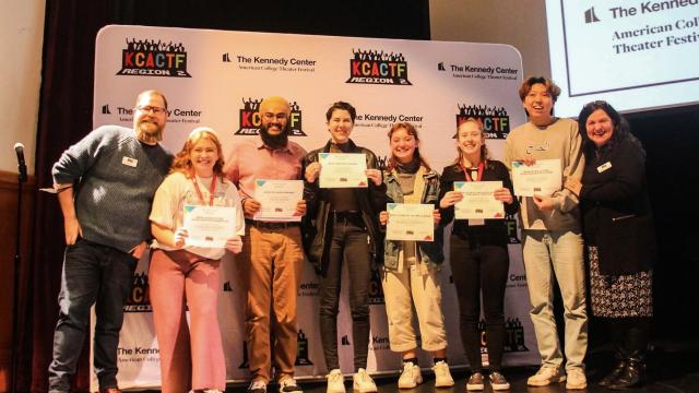 KCACTF award winners. (Credit: KCACTF)