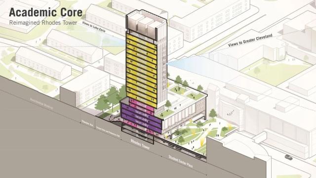 Rhodes Tower as imagined in CSU 2.0