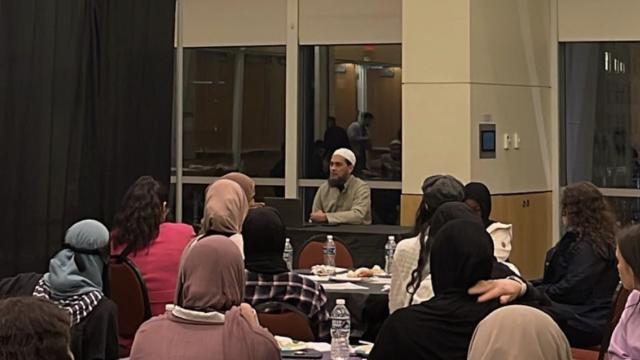 SPEAKER AT DEEN AND DINE